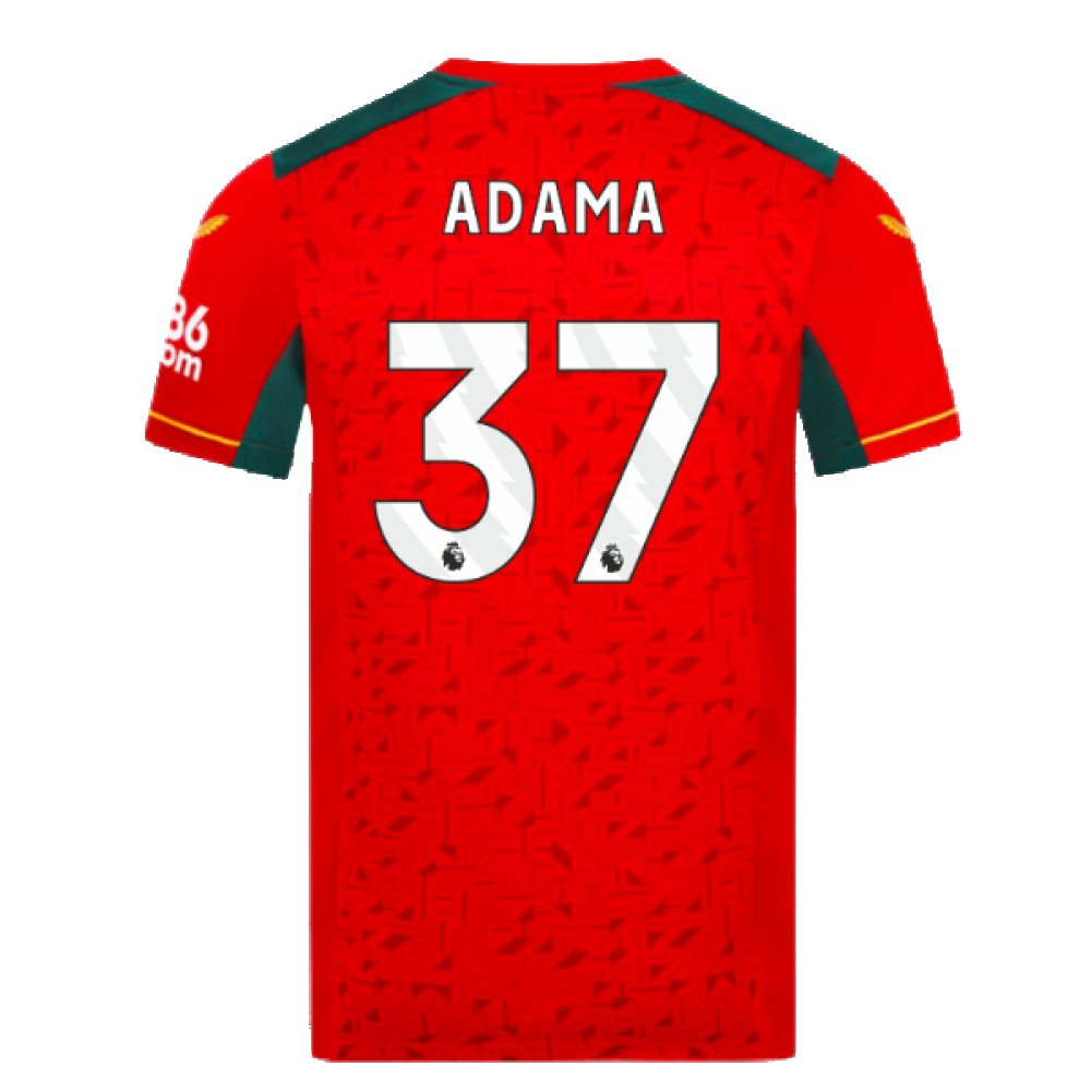 2023-2024 Wolves Away Shirt (ADAMA 37)