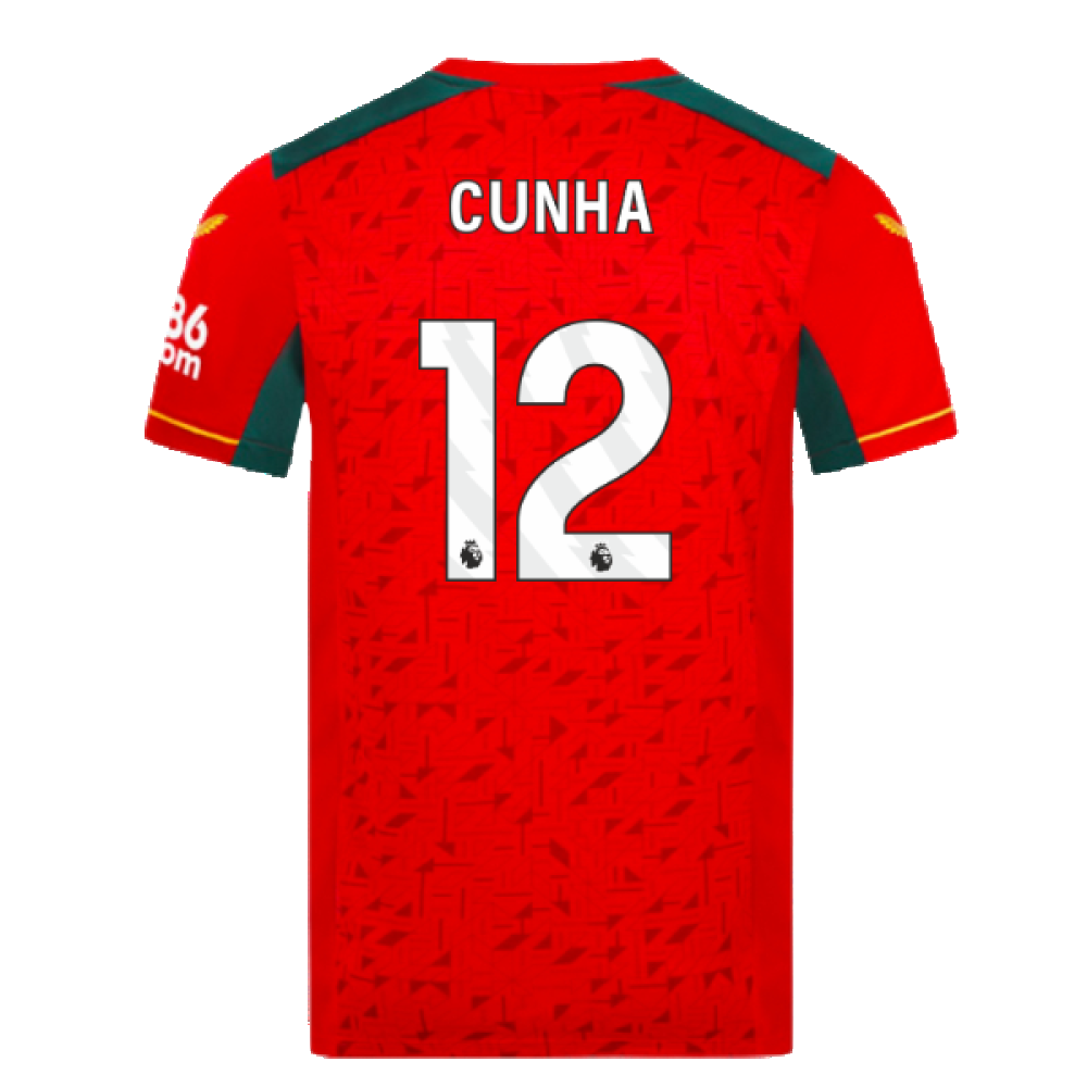 2023-2024 Wolves Away Shirt (CUNHA 12)