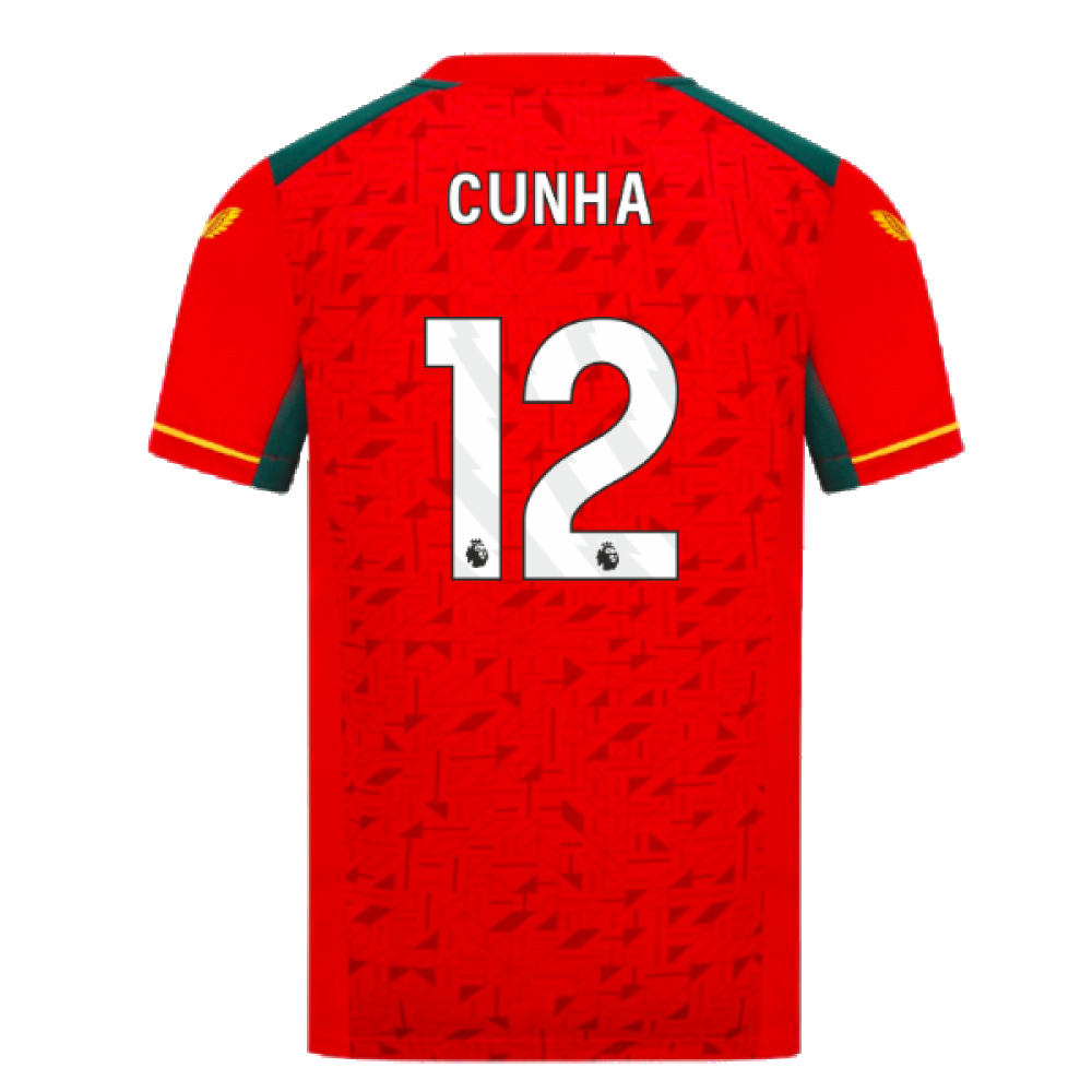 2023-2024 Wolves Away Shirt - Kids (CUNHA 12)