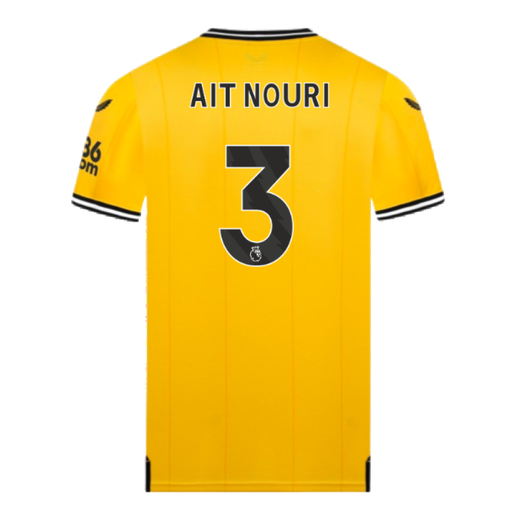 2023-2024 Wolves Home Shirt (AIT NOURI 3)