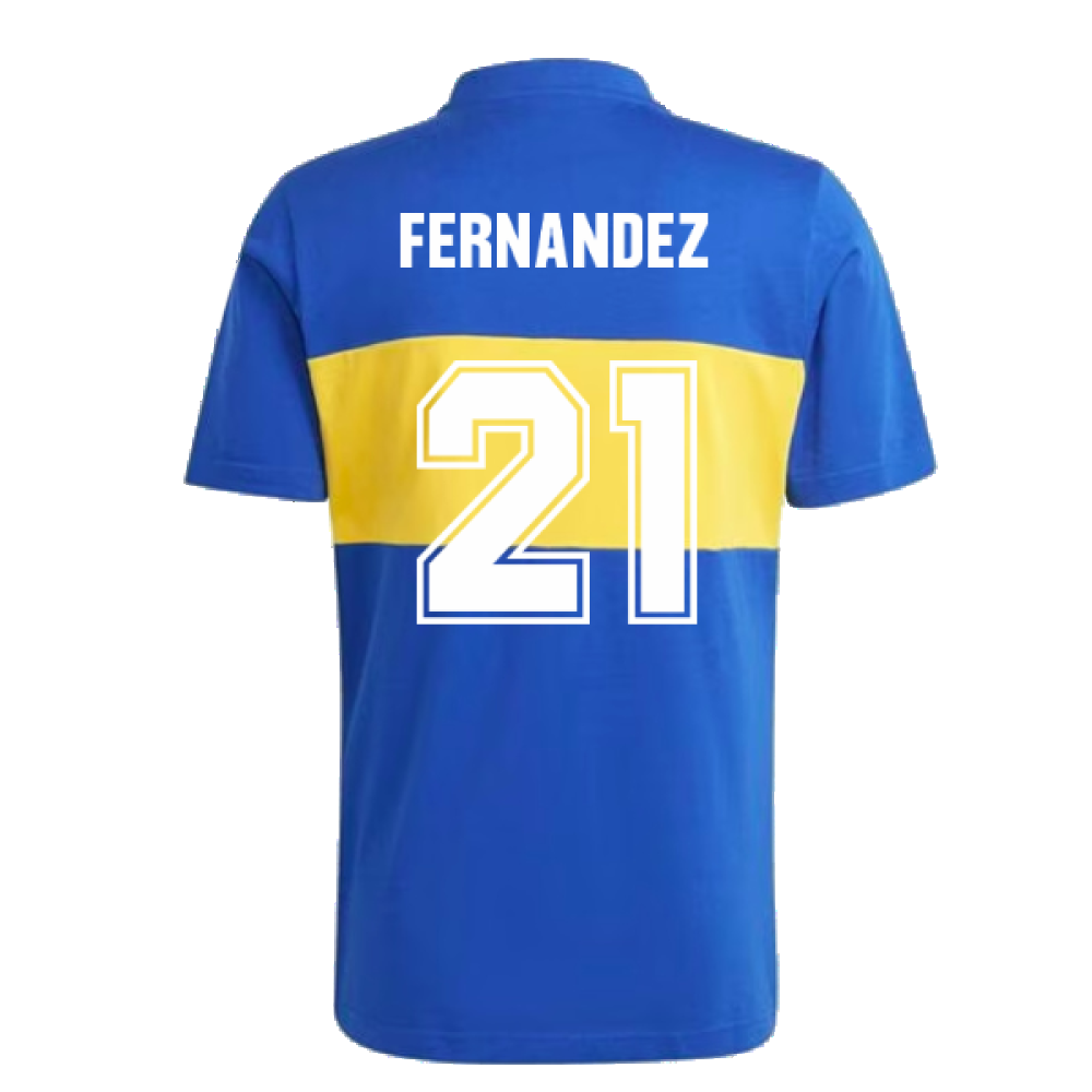 2023 Boca Juniors History Jersey (Fernandez 21)