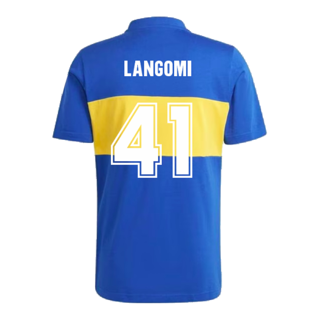 2023 Boca Juniors History Jersey (Langomi 41)