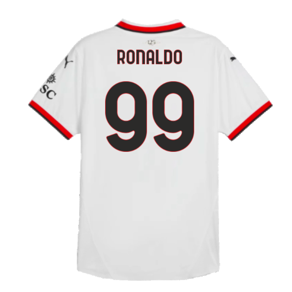 2024-2025 AC Milan Away Authentic Shirt (Ronaldo 99)