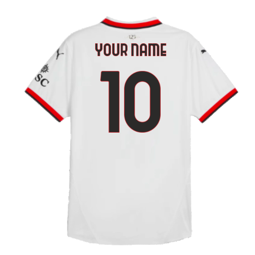 2024-2025 AC Milan Away Authentic Shirt (Your Name)