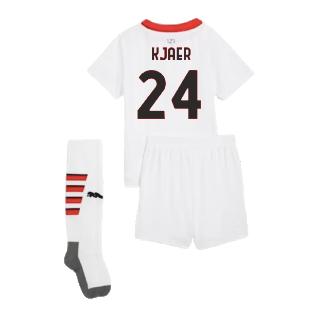 2024-2025 AC Milan Away Mini Kit (Kjaer 24)