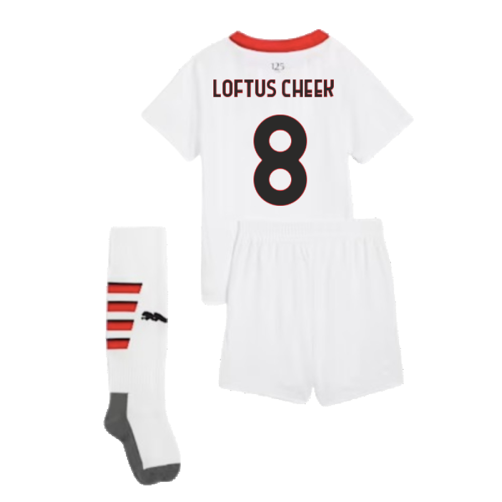 2024-2025 AC Milan Away Mini Kit (Loftus Cheek 8)