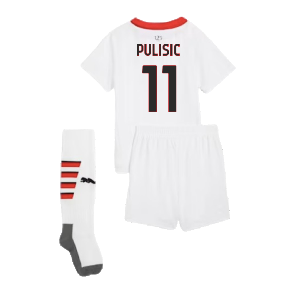 2024-2025 AC Milan Away Mini Kit (Pulisic 11)