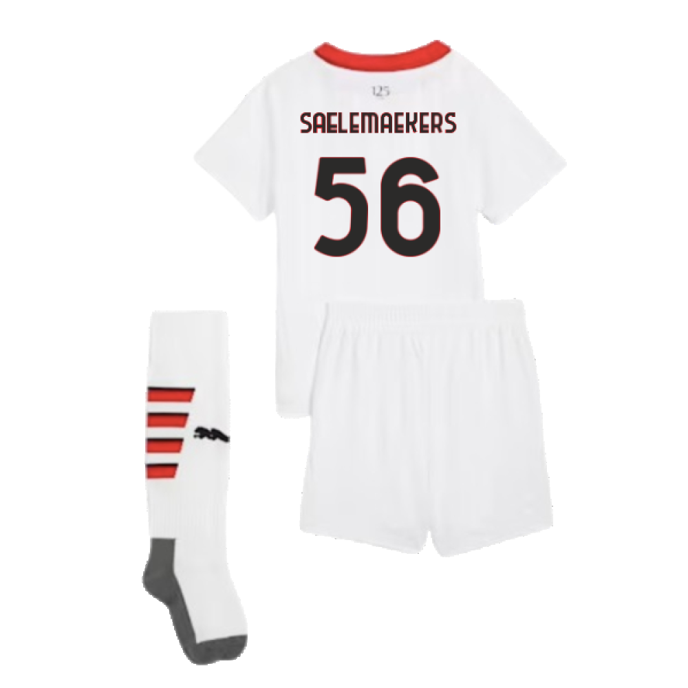 2024-2025 AC Milan Away Mini Kit (Saelemaekers 56)