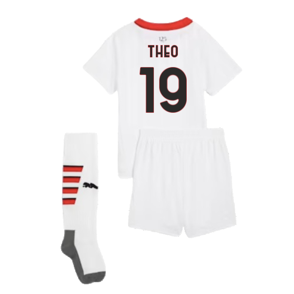 2024-2025 AC Milan Away Mini Kit (Theo 19)