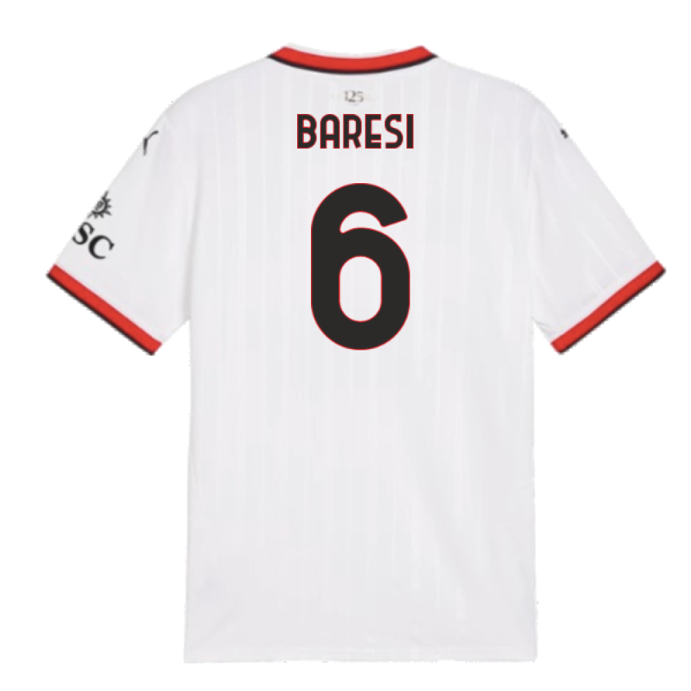 2024-2025 AC Milan Away Shirt (Baresi 6)