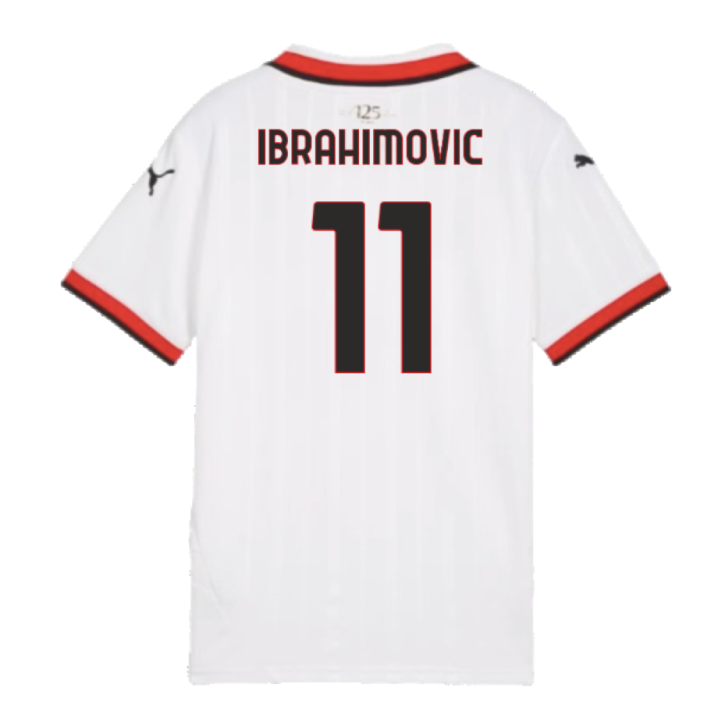 2024-2025 AC Milan Away Shirt (Kids) (Ibrahimovic 11)