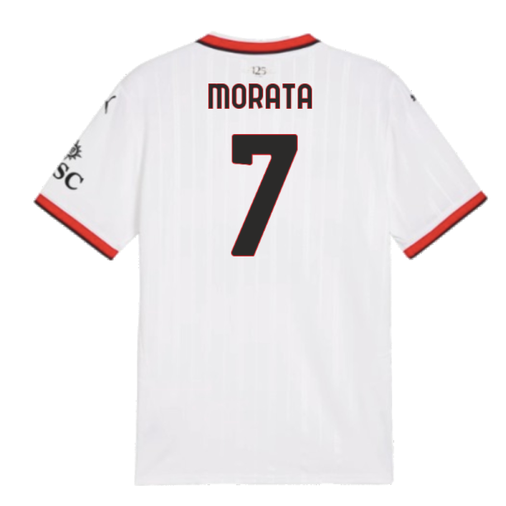 2024-2025 AC Milan Away Shirt (Morata 7)