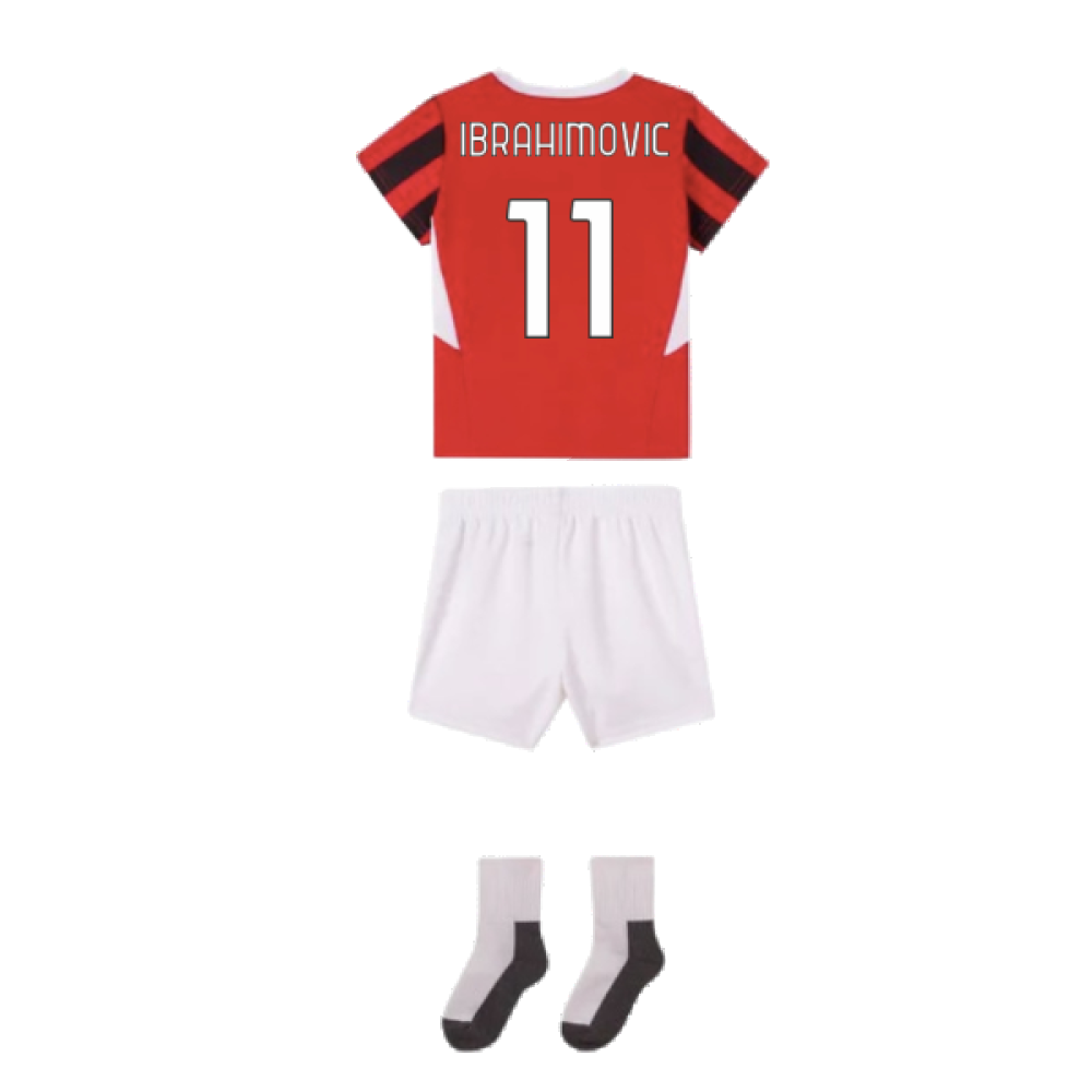 2024-2025 AC Milan Home Baby Kit (Ibrahimovic 11)