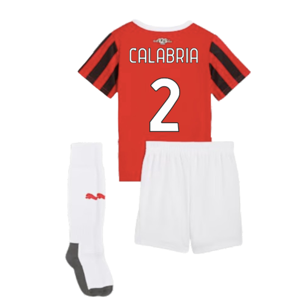 2024-2025 AC Milan Home Mini Kit (Calabria 2)