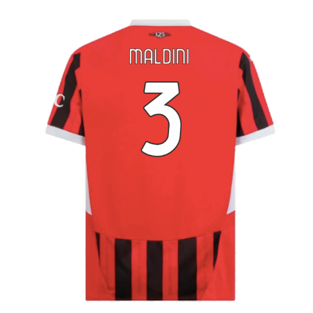 2024-2025 AC Milan Home Shirt (Maldini 3)