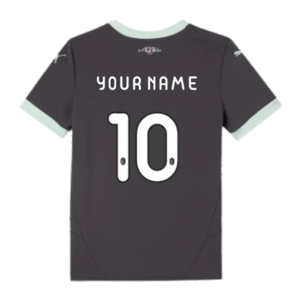 2024-2025 AC Milan Third Shirt (Kids) (Your Name)