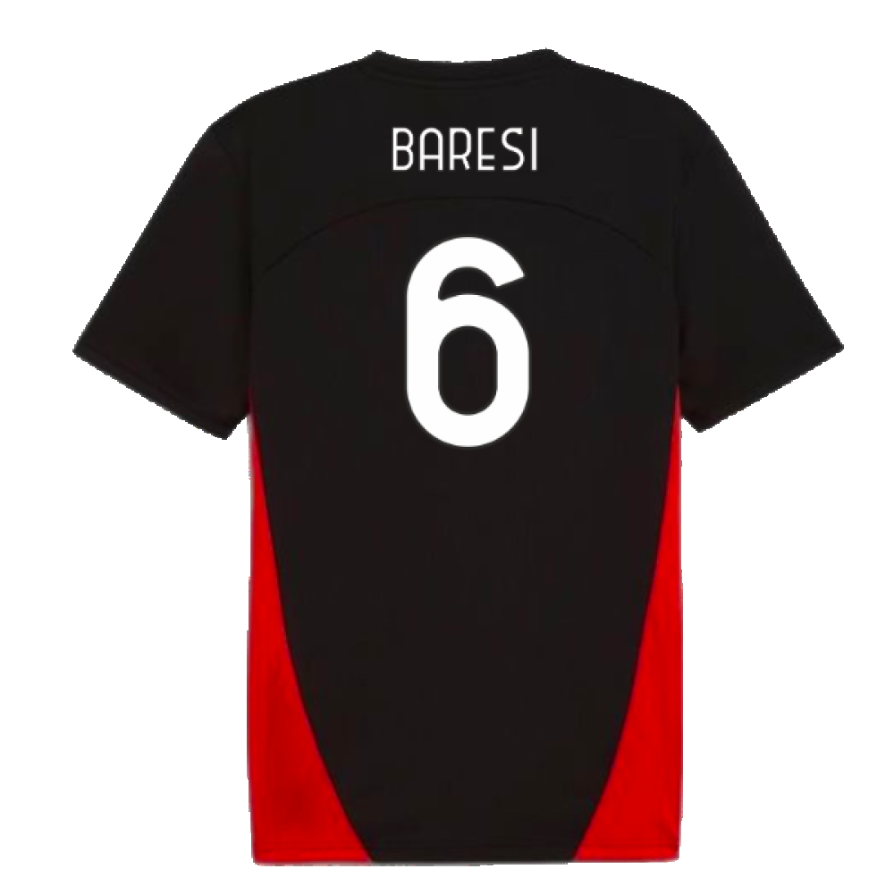 2024-2025 AC Milan Training Shirt (Black) (Baresi 6)