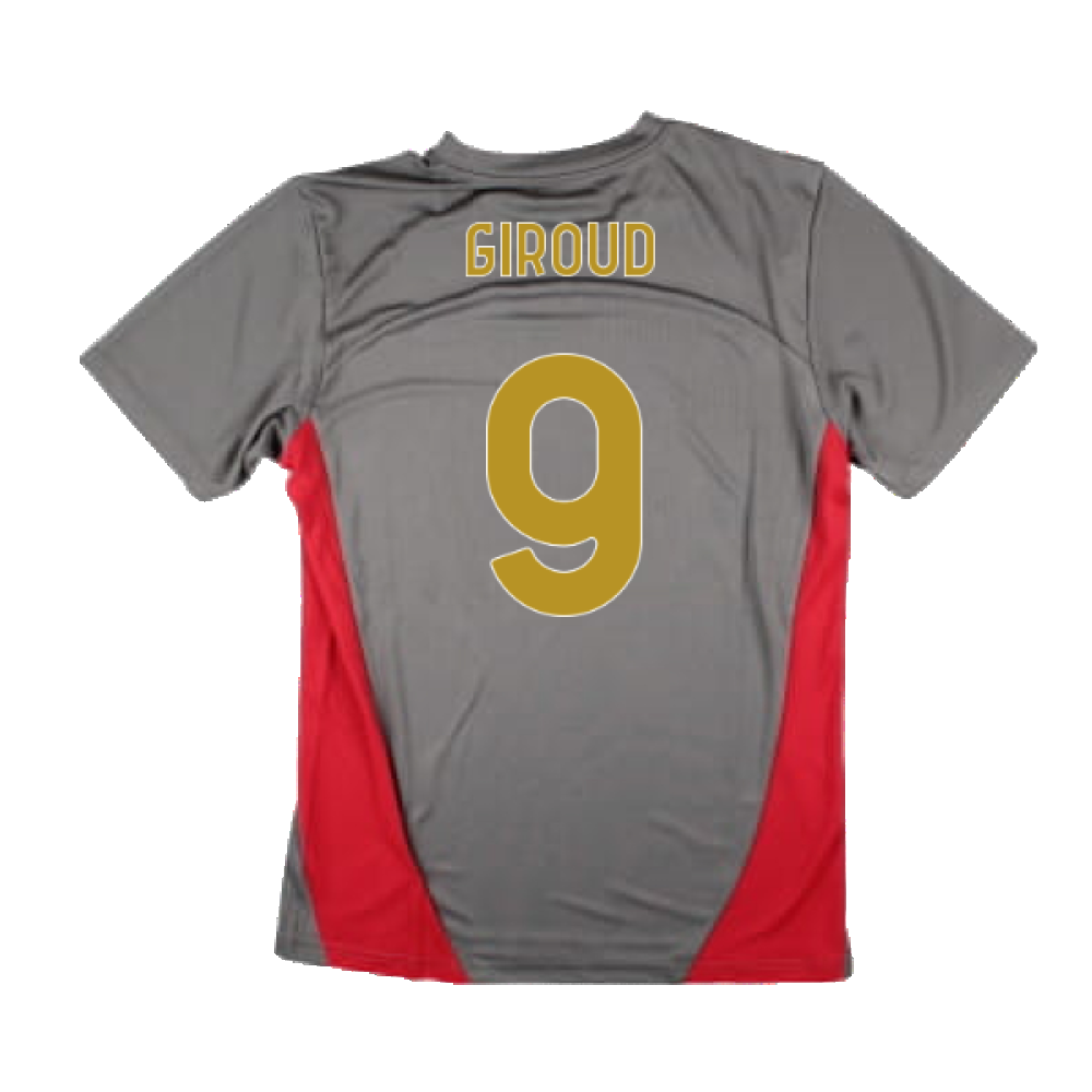 2024-2025 AC Milan Training Shirt (Grey) (Giroud 9)