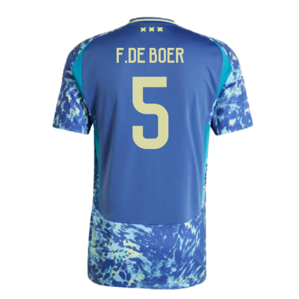 2024-2025 Ajax Away Shirt (F.De Boer 5)