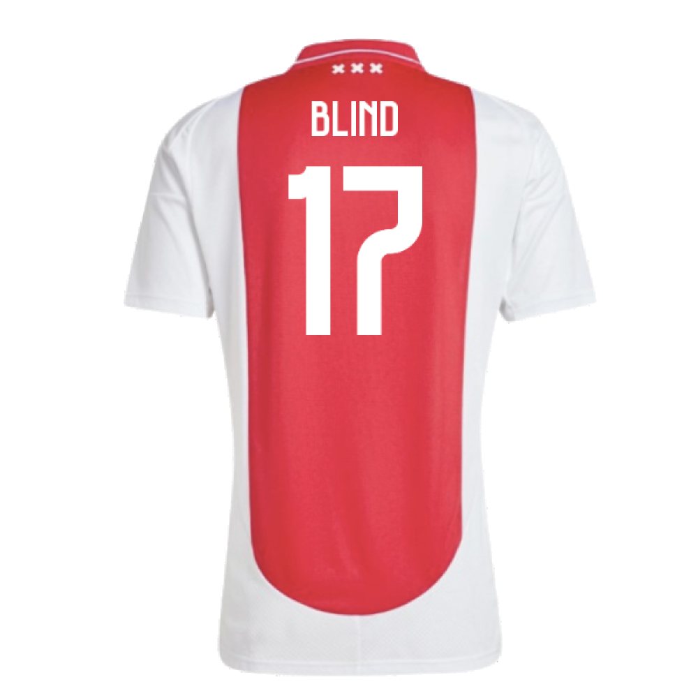 2024-2025 Ajax Home Shirt (Blind 17)