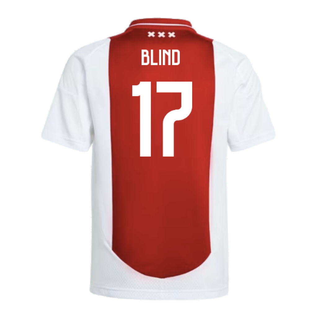 2024-2025 Ajax Home Shirt (Kids) (Blind 17)