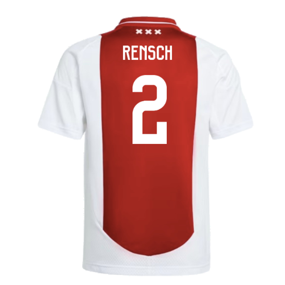 2024-2025 Ajax Home Shirt (Kids) (Rensch 2)