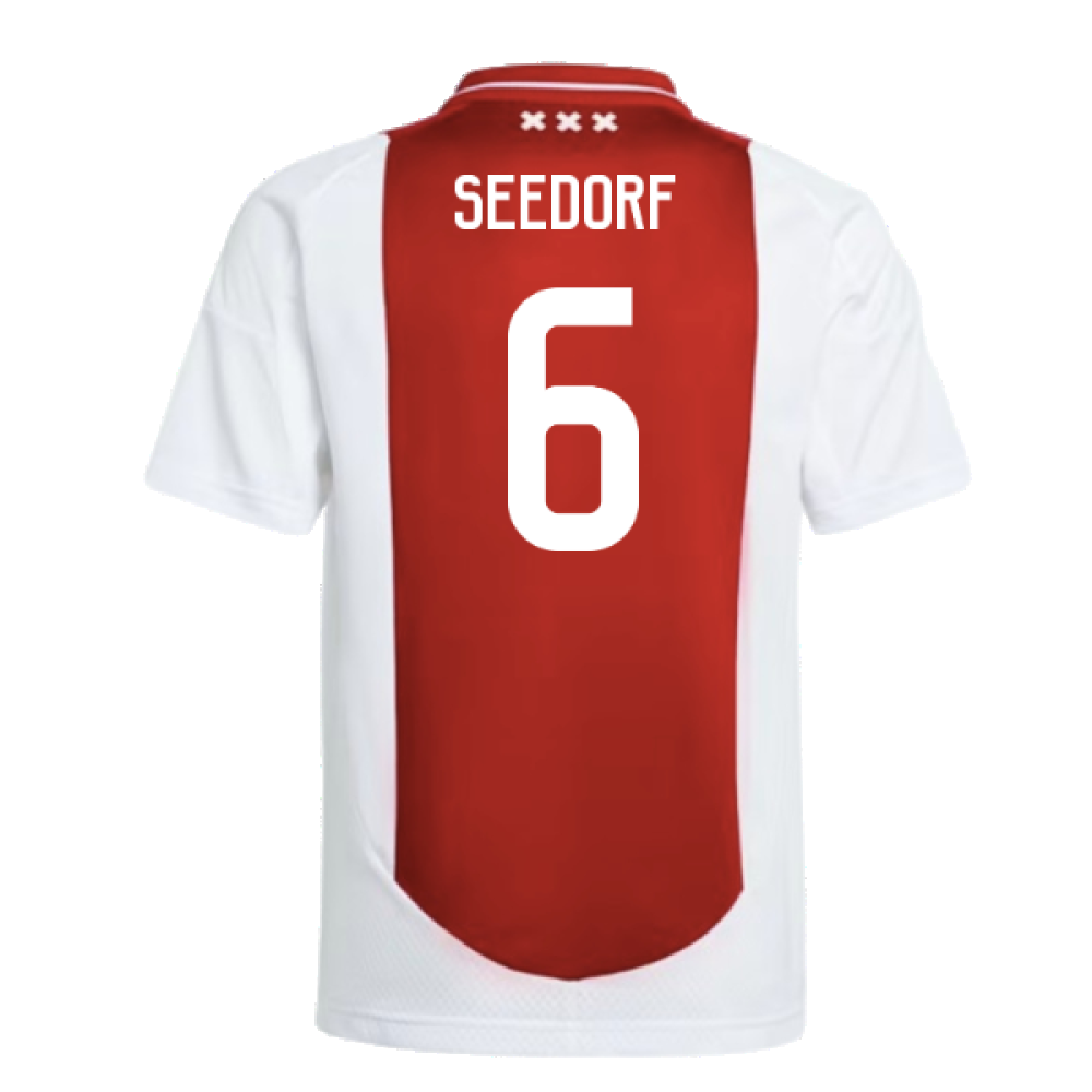 2024-2025 Ajax Home Shirt (Kids) (Seedorf 6)