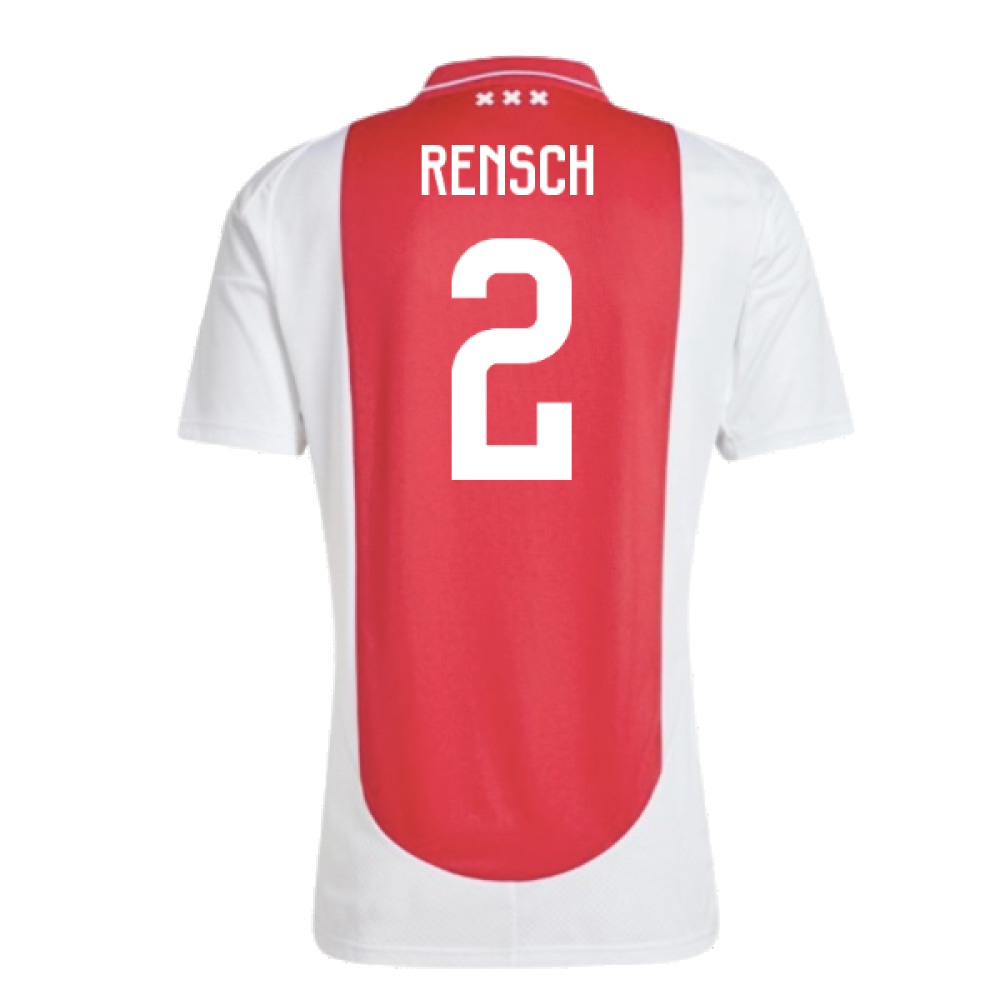 2024-2025 Ajax Home Shirt (Rensch 2)