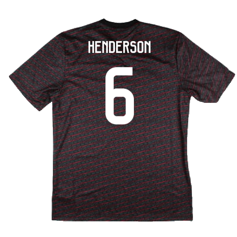 2024-2025 Ajax Pre Match Shirt (Black) (Henderson 6)