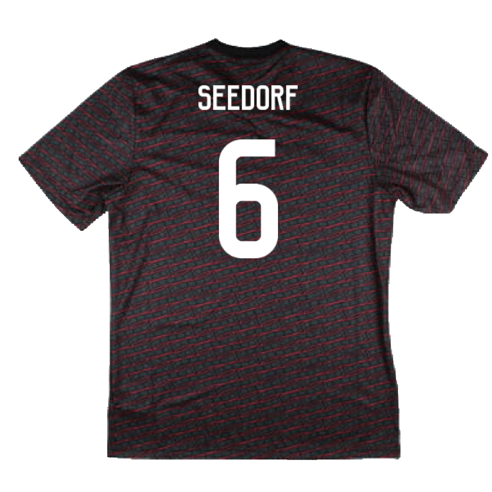 2024-2025 Ajax Pre Match Shirt (Black) (Seedorf 6)