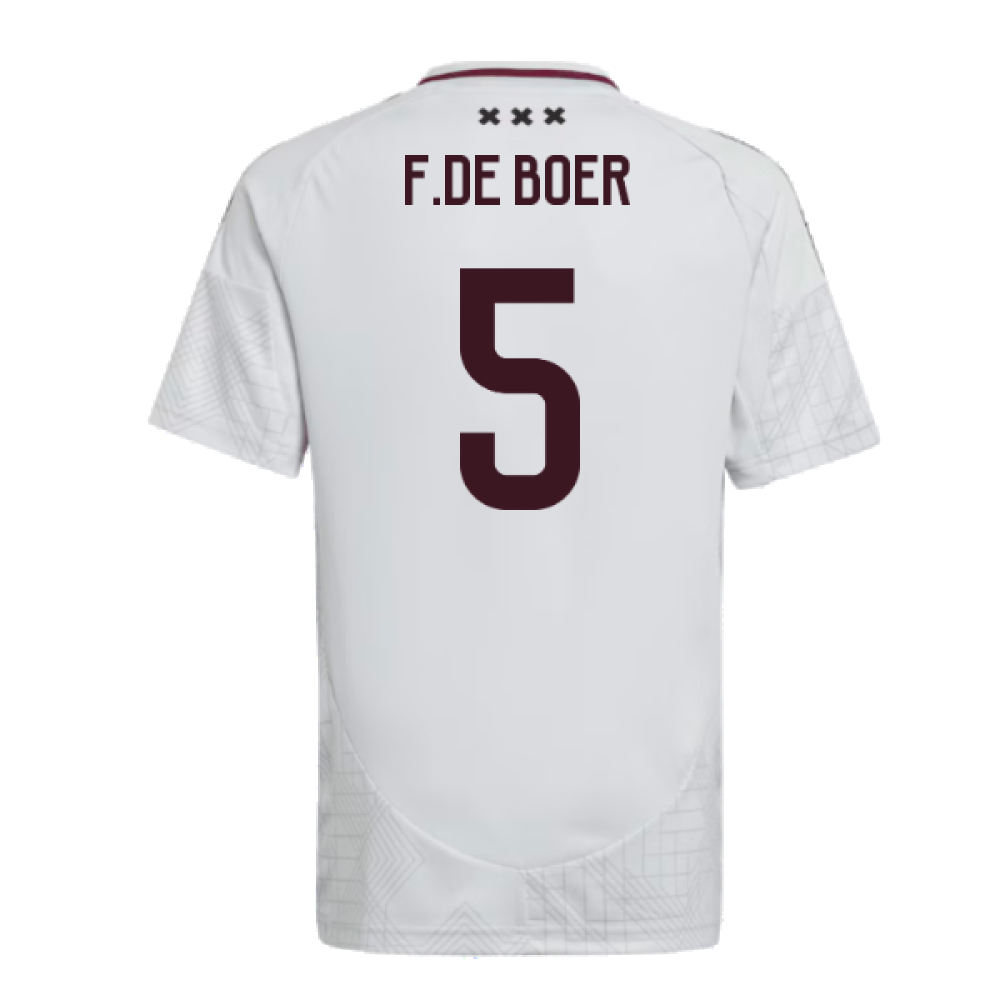 2024-2025 Ajax Third Shirt (Kids) (F.De Boer 5)