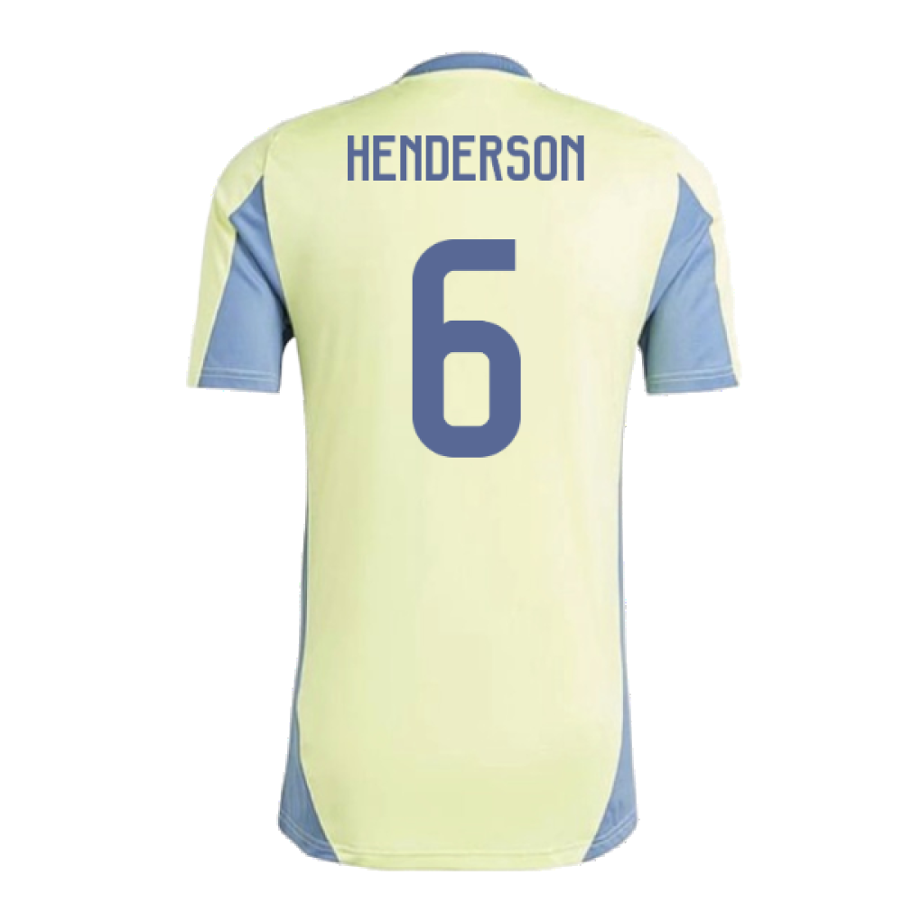 2024-2025 Ajax Training Jersey (Pulse Yellow) (Henderson 6)