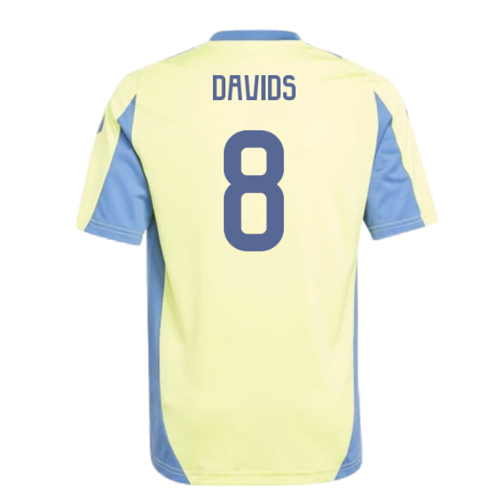 2024-2025 Ajax Training Jersey (Pulse Yellow) - Kids (Davids 8)