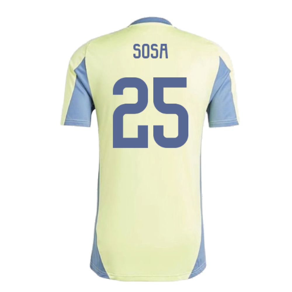 2024-2025 Ajax Training Jersey (Pulse Yellow) (Sosa 25)