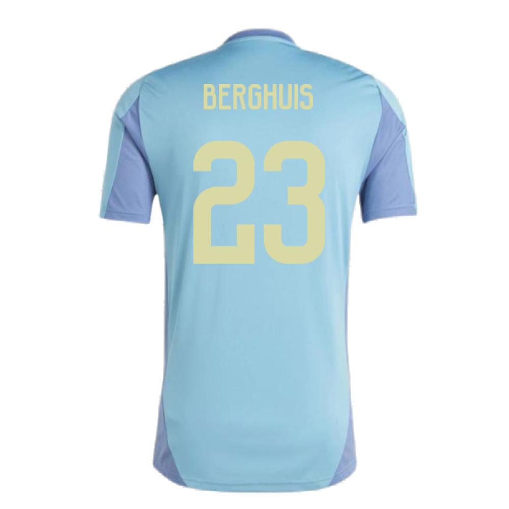 2024-2025 Ajax Training Jersey (Tactile Steel) (Berghuis 23)