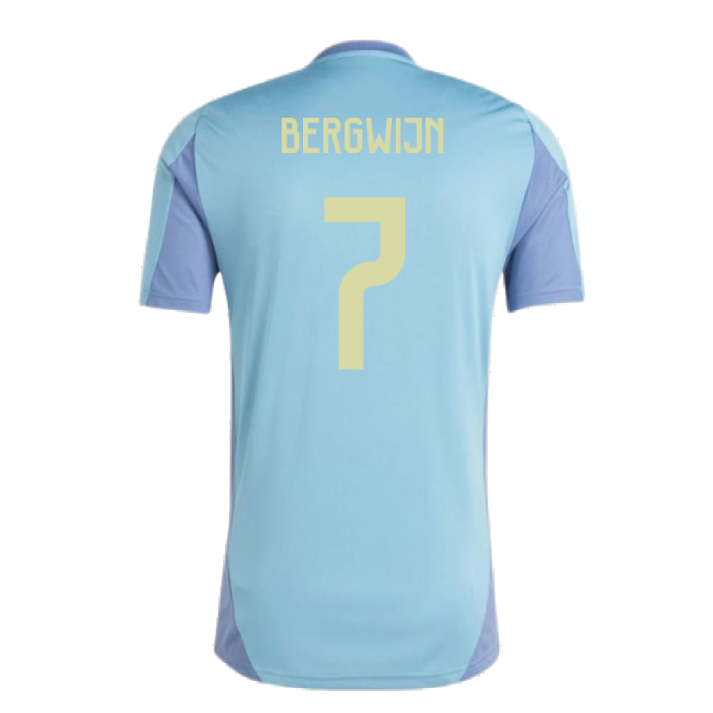 2024-2025 Ajax Training Jersey (Tactile Steel) (Bergwijn 7)