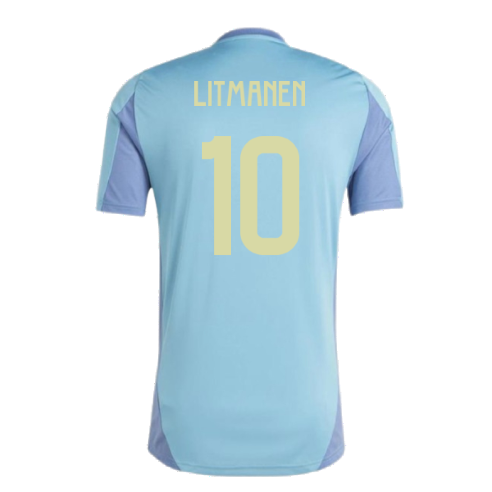 2024-2025 Ajax Training Jersey (Tactile Steel) (Litmanen 10)