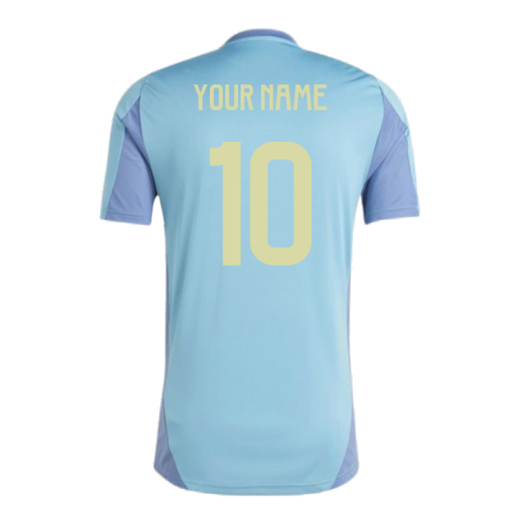 2024-2025 Ajax Training Jersey (Tactile Steel) (Your Name)