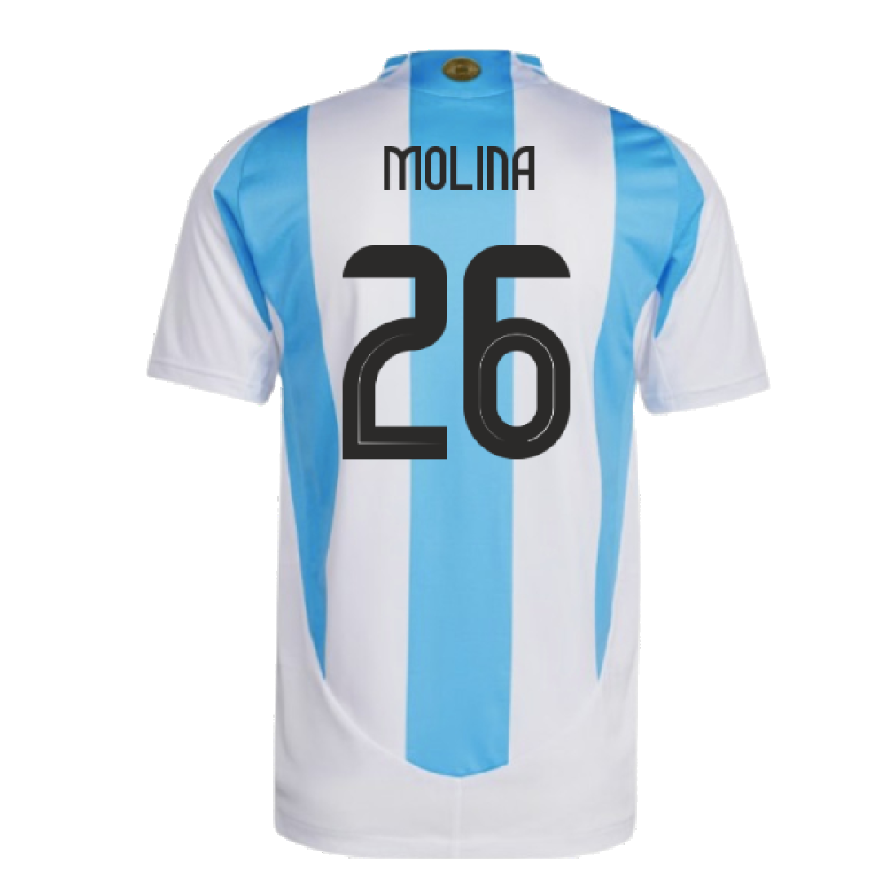 2024-2025 Argentina Authentic Home Shirt (MOLINA 26)