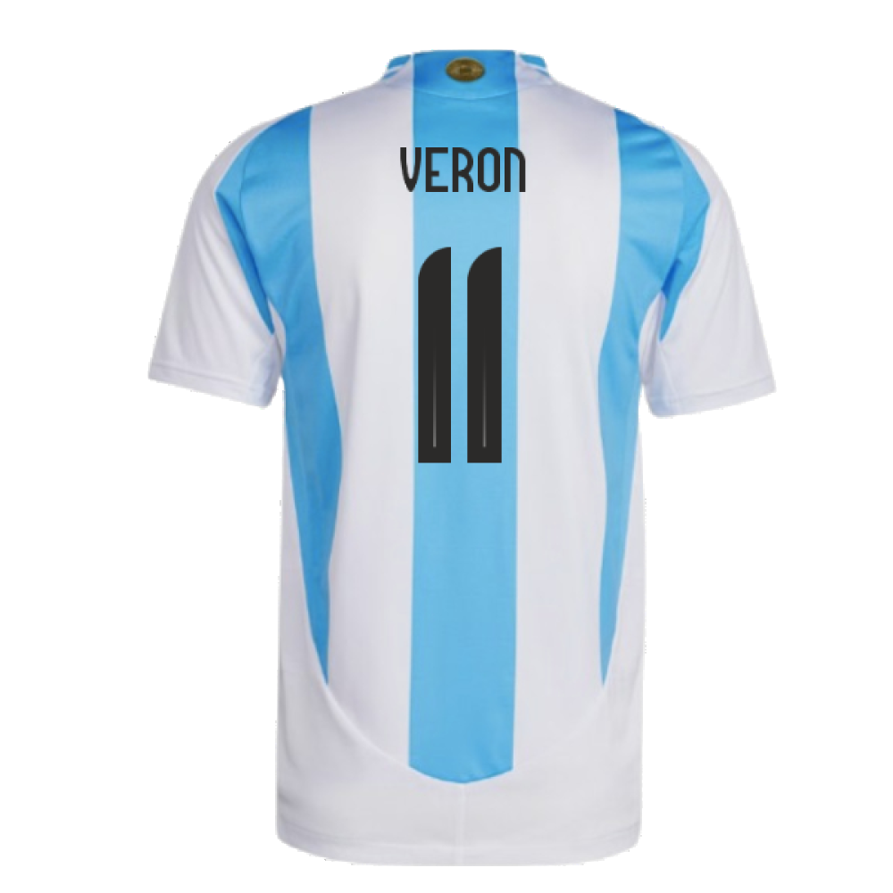 2024-2025 Argentina Authentic Home Shirt (VERON 11)