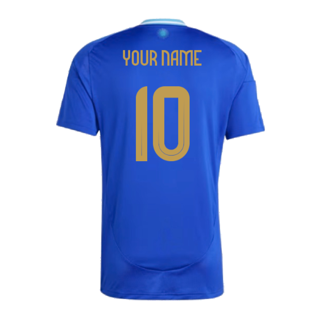 2024-2025 Argentina Away Shirt (Your Name)