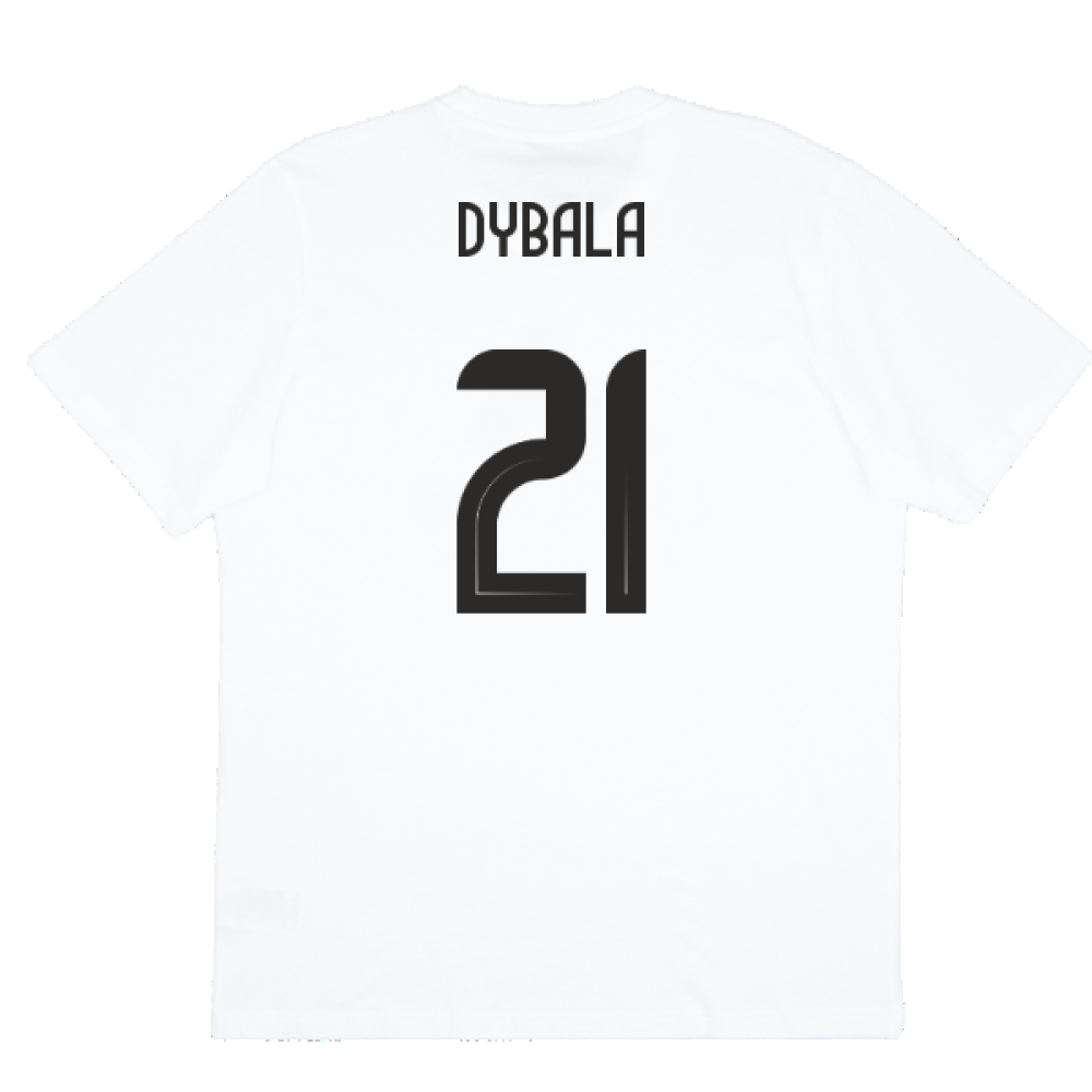 2024-2025 Argentina DNA Graphic Tee (White) (DYBALA 21)