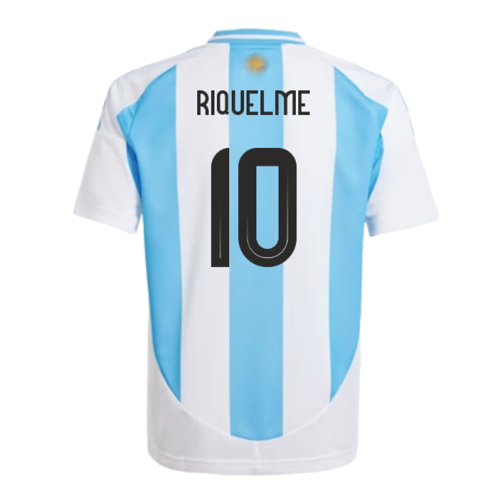 2024-2025 Argentina Home Shirt (Kids) (RIQUELME 10)