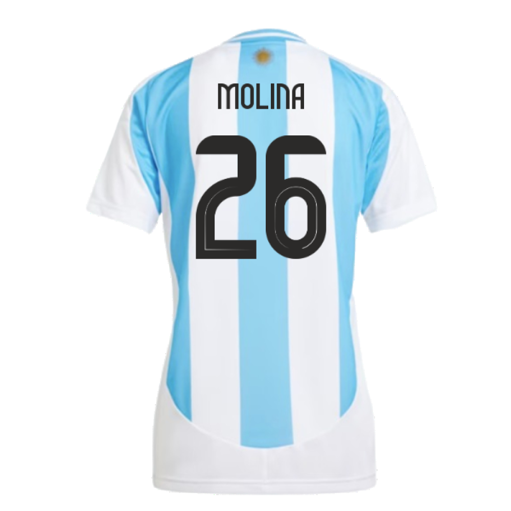 2024-2025 Argentina Home Shirt (Ladies) (MOLINA 26)