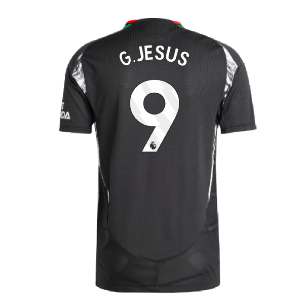 2024-2025 Arsenal Authentic Away Shirt (G.Jesus 9)