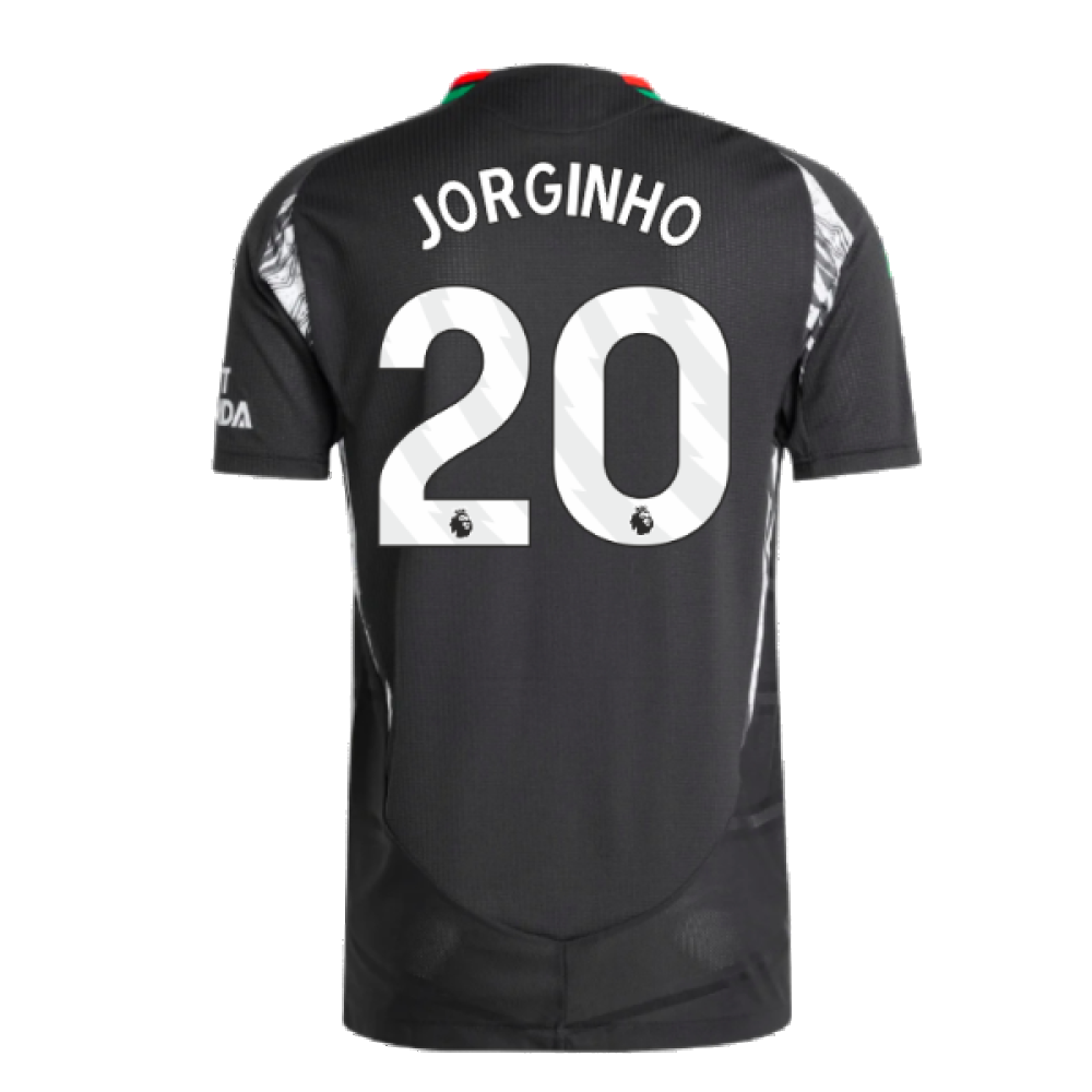 2024-2025 Arsenal Authentic Away Shirt (Jorginho 20)