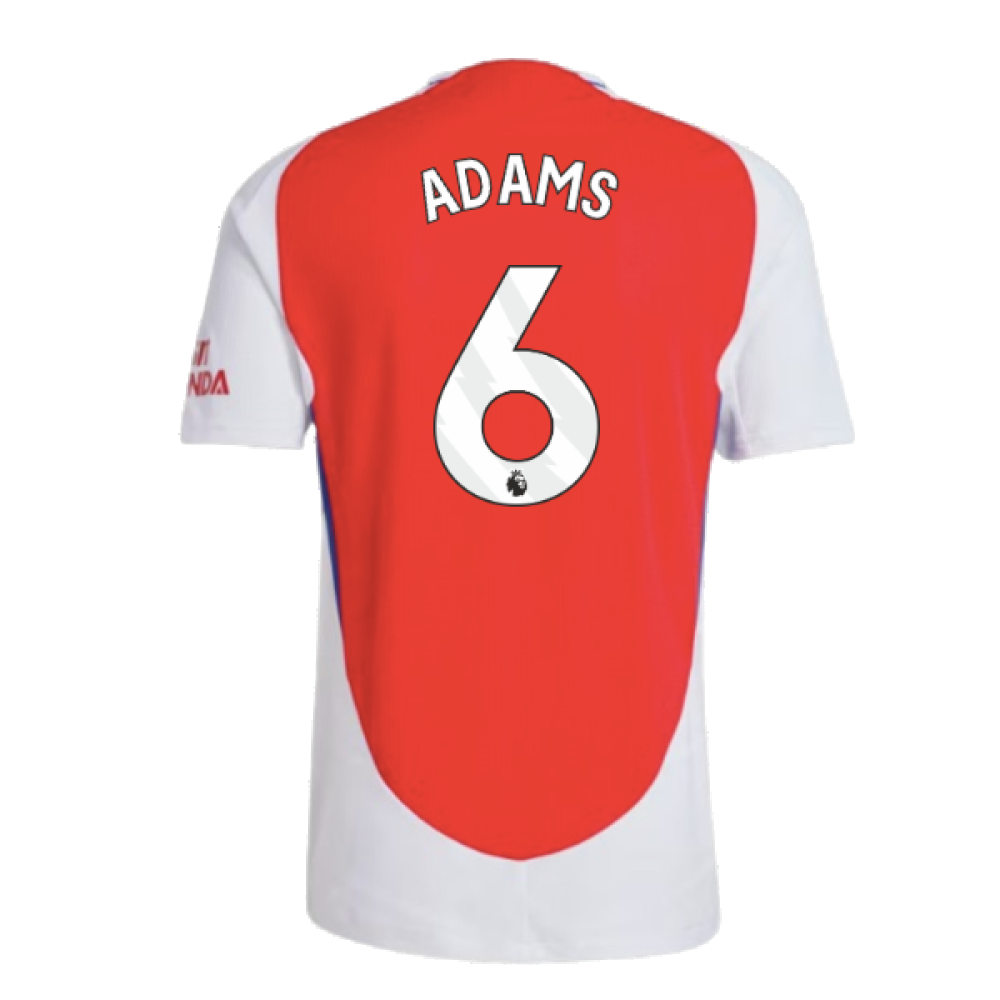 2024-2025 Arsenal Authentic Home Shirt (Adams 6)