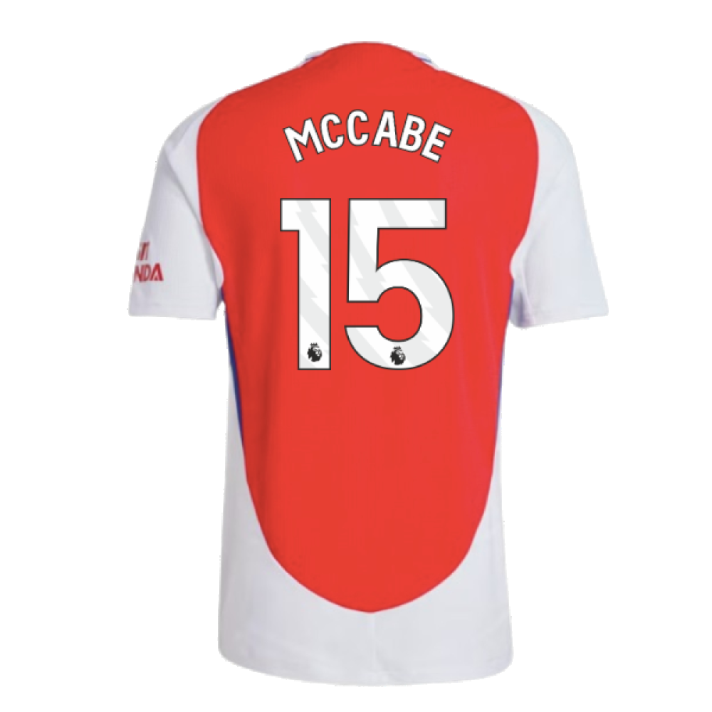 2024-2025 Arsenal Authentic Home Shirt (McCabe 15)