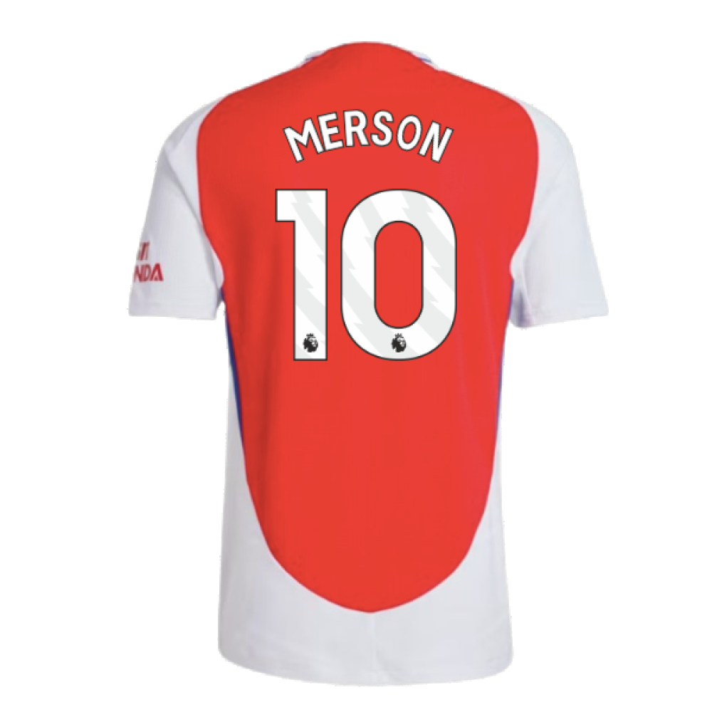 2024-2025 Arsenal Authentic Home Shirt (Merson 10)