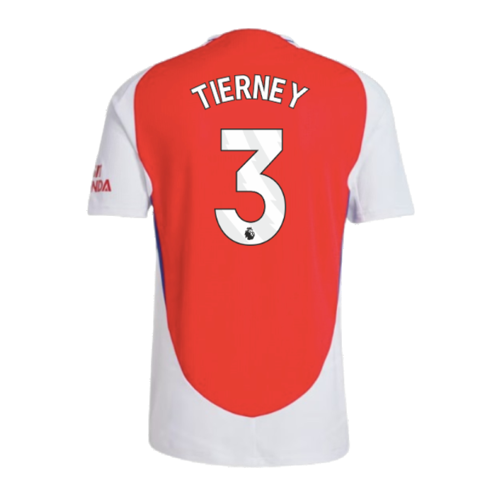 2024-2025 Arsenal Authentic Home Shirt (Tierney 3)